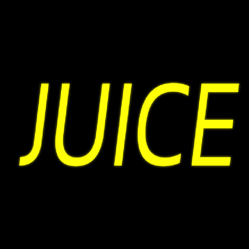 Yellow Juice Neonreclame