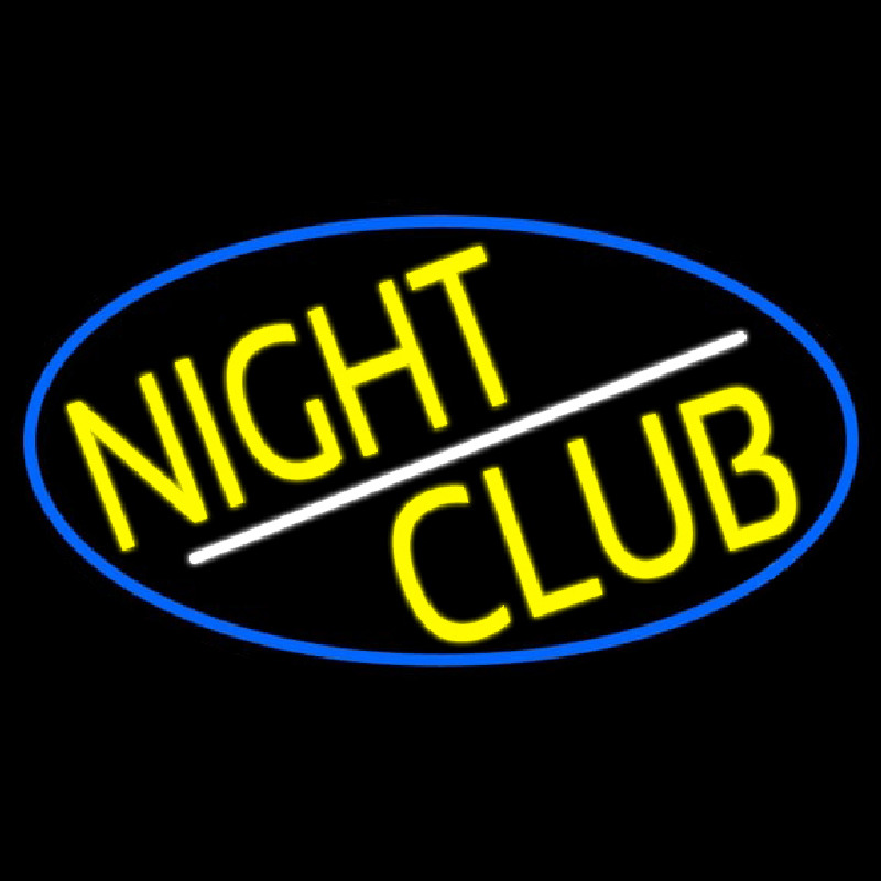 Yellow Night Club Neonreclame