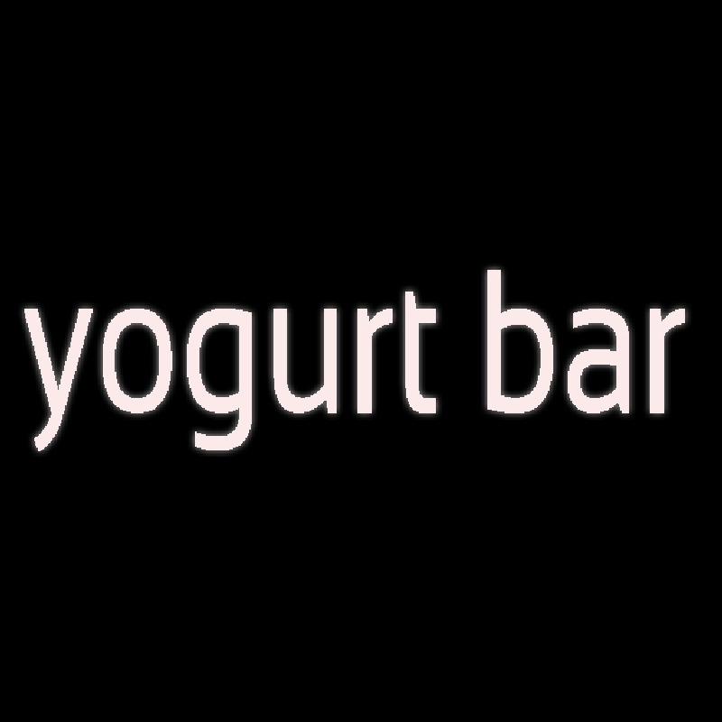 Yogurt Bar Neonreclame