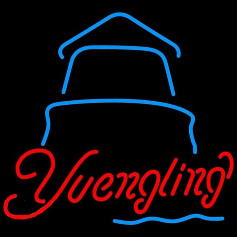 Yuengling Day Lighthouse Beer Sign Neonreclame