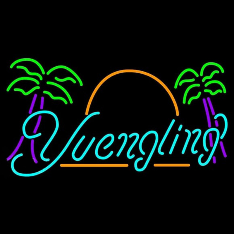 Yuengling Palm Trees Beer Sign Neonreclame