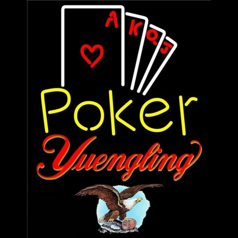 Yuengling Poker Ace Series Beer Sign Neonreclame