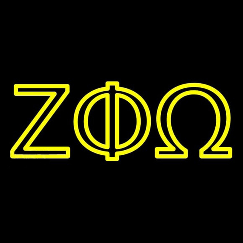 Zeta Phi Omega Neonreclame