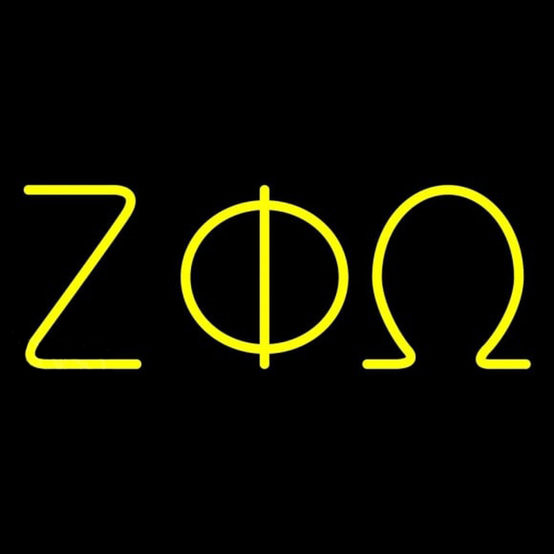 Zeta Phi Omega Neonreclame