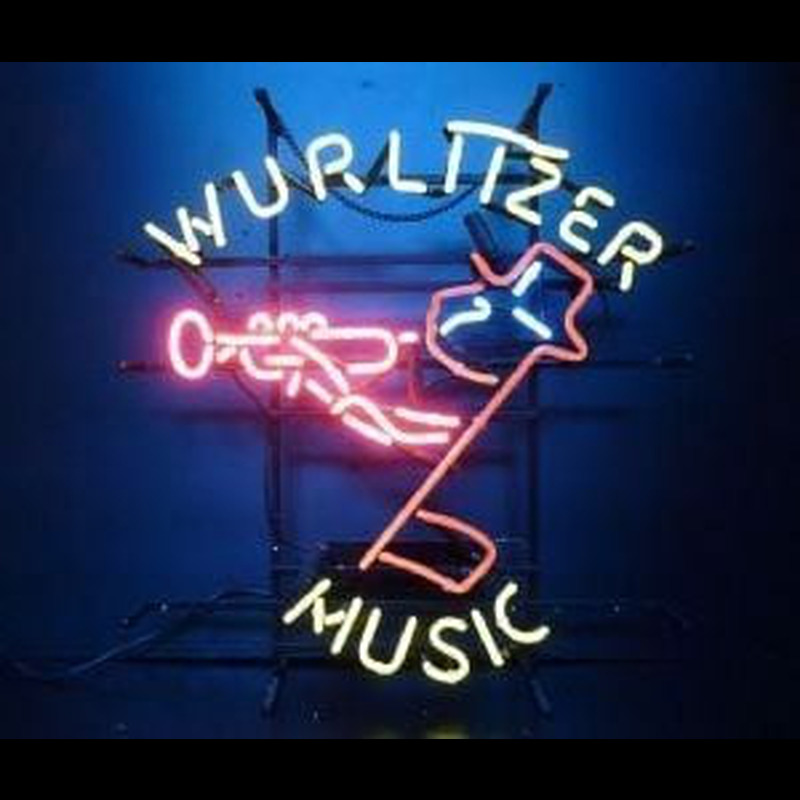 wurlttzer music Neonreclame