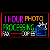 1 Hour Photo Processing Neonreclame