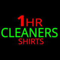 1 Hr Cleaners Shirt Neonreclame