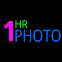 1 Hr Photo Block Neonreclame