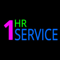 1 Hr Service Neonreclame