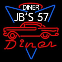 1957 Chevy JBS 57 Diner Neonreclame