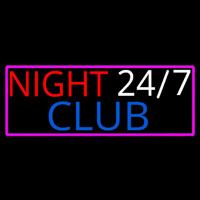 24 7 Night Club Neonreclame