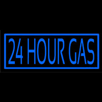 24 Hour Gas Neonreclame