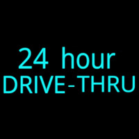 24 Hours Drive Thru Neonreclame