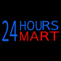 24 Hours Mini Mart Neonreclame