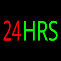 24 Hrs Neonreclame