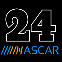 24 NASCAR Neonreclame