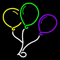 3 Balloon Logo Neonreclame