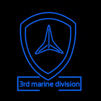 3rd Marine Division Neonreclame