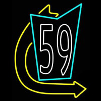 59 Road Neonreclame