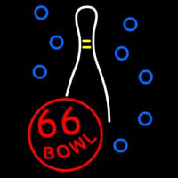66 Bowl Neonreclame