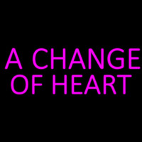 A Change Of Heart Neonreclame
