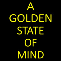 A Golden State Of Mind Neonreclame