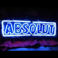 Absolute Vodka Bier Bar Neonreclame