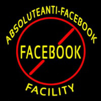 Absoluteanti Facebook Facilty Neonreclame