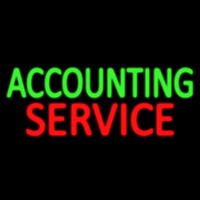 Accounting Service Neonreclame