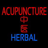 Acupuncture Herbal Neonreclame