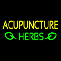 Acupuncture Herbs Neonreclame