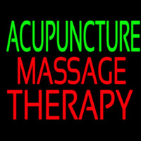 Acupuncture Massage Therapy Neonreclame