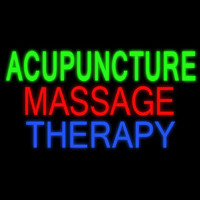 Acupuncture Massage Therapy Neonreclame