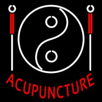 Acupuncture Needle Neonreclame