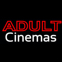 Adult Cinemas Neonreclame