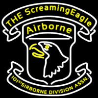 Airborne Division Screaming Eagle Neonreclame