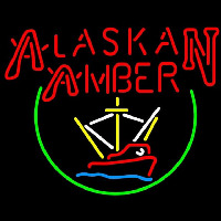 Alaskan Amber Trawler Neonreclame