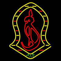Alif Laam Meem Logo Neonreclame
