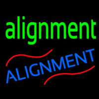 Alignment Neonreclame