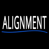 Alignment Neonreclame