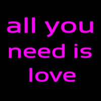 All You Need Is Love Neonreclame