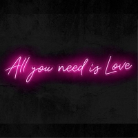 All you need is love Neonreclame