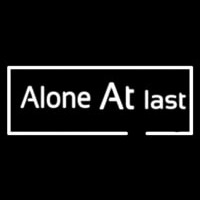Alone At Last Neonreclame