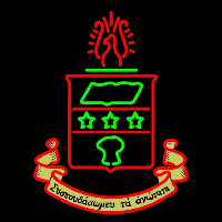 Alpha Chi Omega Logo Neonreclame