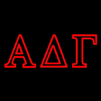 Alpha Delta Gamma Neonreclame