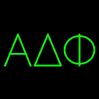 Alpha Delta Phi Neonreclame