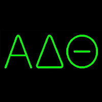 Alpha Delta Theta Neonreclame