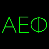 Alpha Epsilon Phi Neonreclame