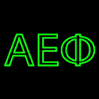 Alpha Epsilon Phi Neonreclame