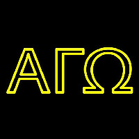 Alpha Gamma Omega Neonreclame